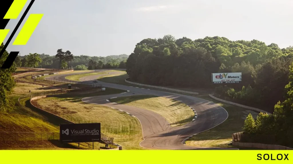 Strategic Maneuvers on Road Atlanta Circuit