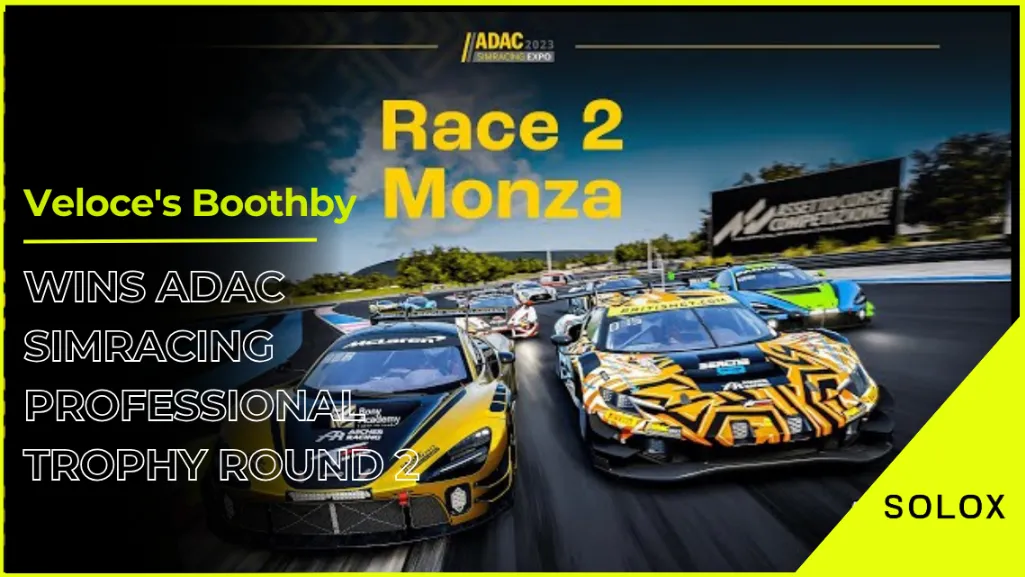 Veloce's Boothby Wins ADAC SimRacing Professional Trophy Round 2