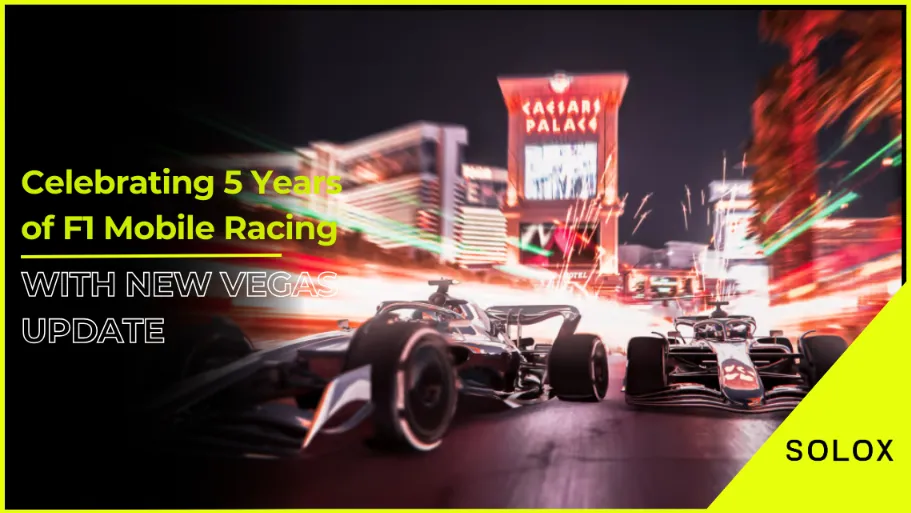 Celebrating 5 Years of F1 Mobile Racing with New Vegas Update