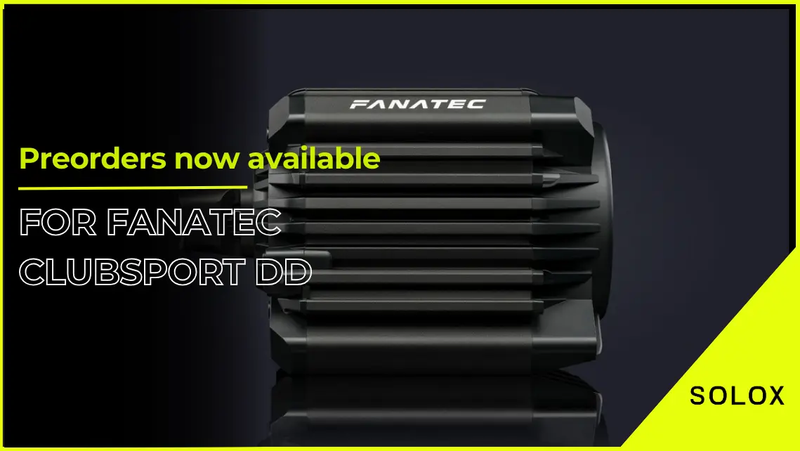 Preorders now available for Fanatec ClubSport DD