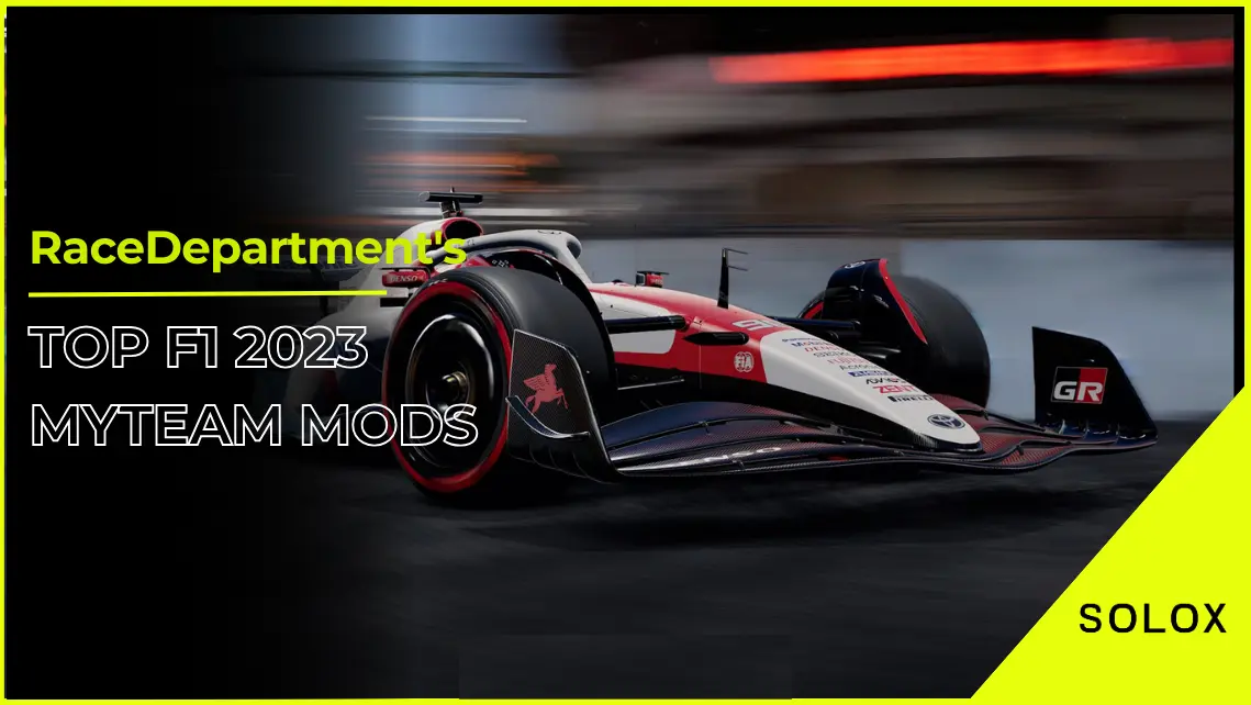 RaceDepartment's Top F1 2023 MyTeam Mods