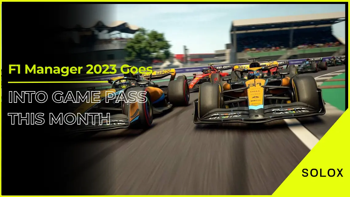 F1 Manager 2023 Goes Into Game Pass This Month