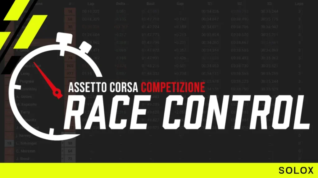 Utilize ACC Live Timing App to Monitor Lap Times