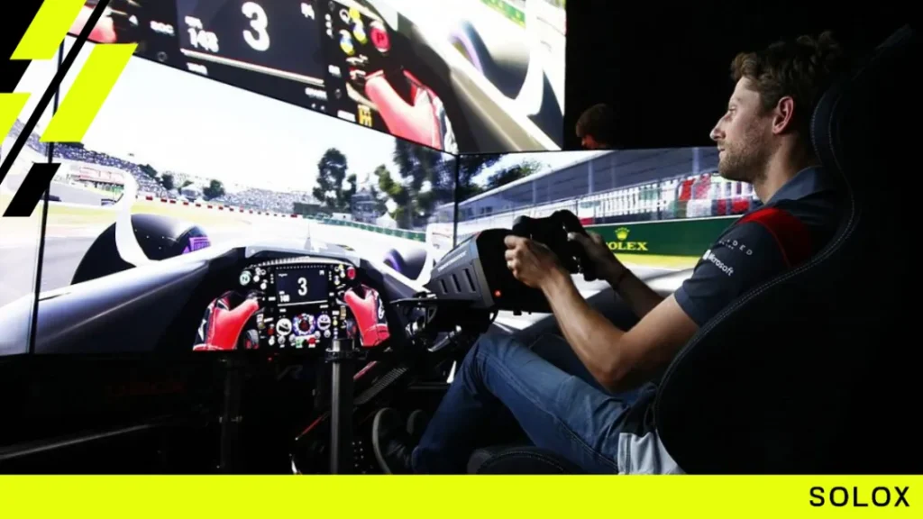 Virtual F1 Racing Games: Combining Entertainment with Simulation