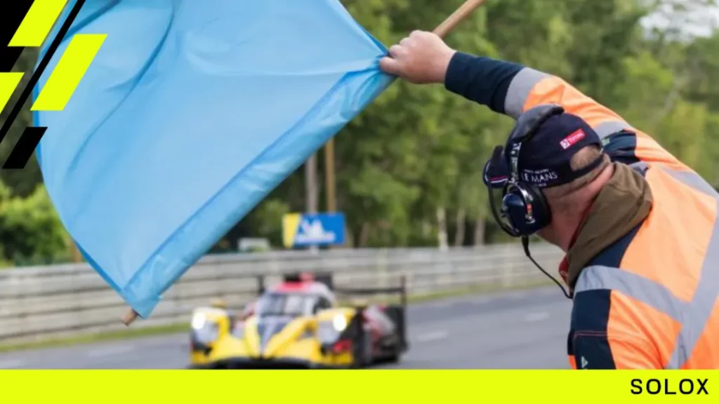 Racing Flags Explained: The Blue Flag