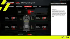 Team Setup in ACC