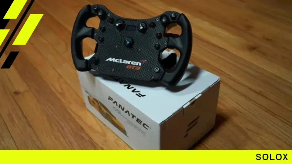 Unboxing the Fanatec McLaren GT3 Wheel