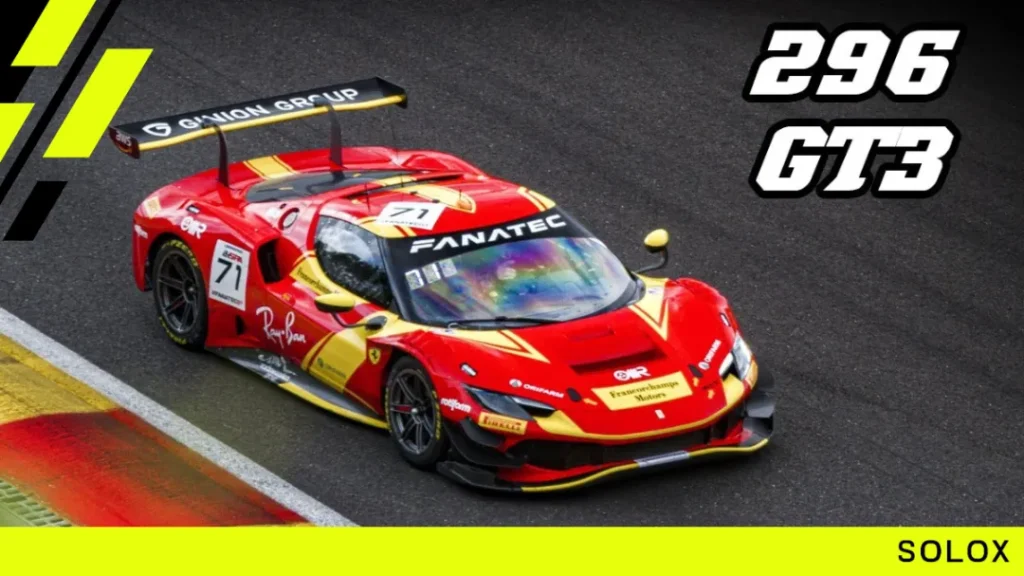 Ferrari 296 GT3: The Speed Demon at Spa Francorchamps