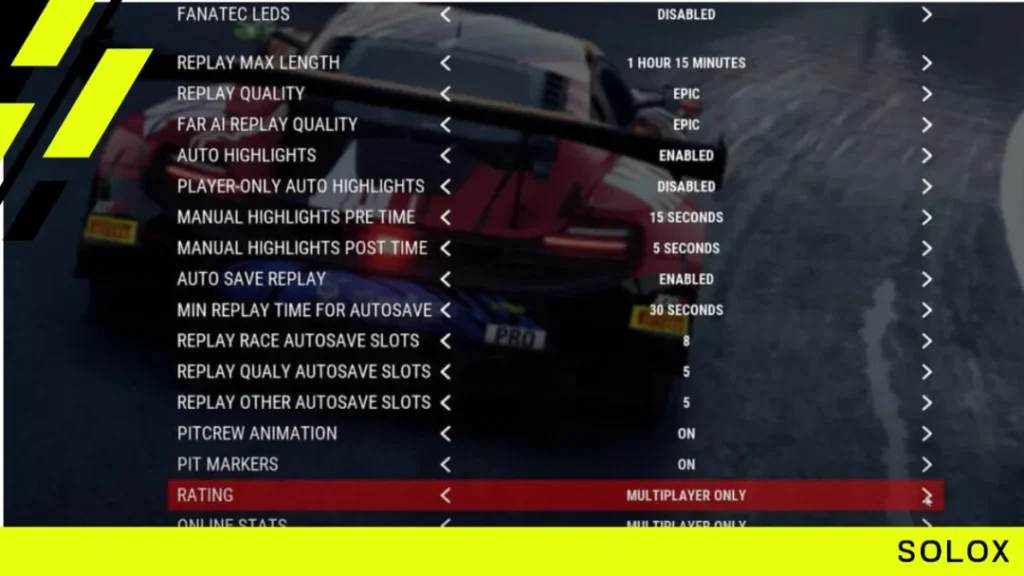 The Importance of Pace Rating in the ACC Driver Rating System