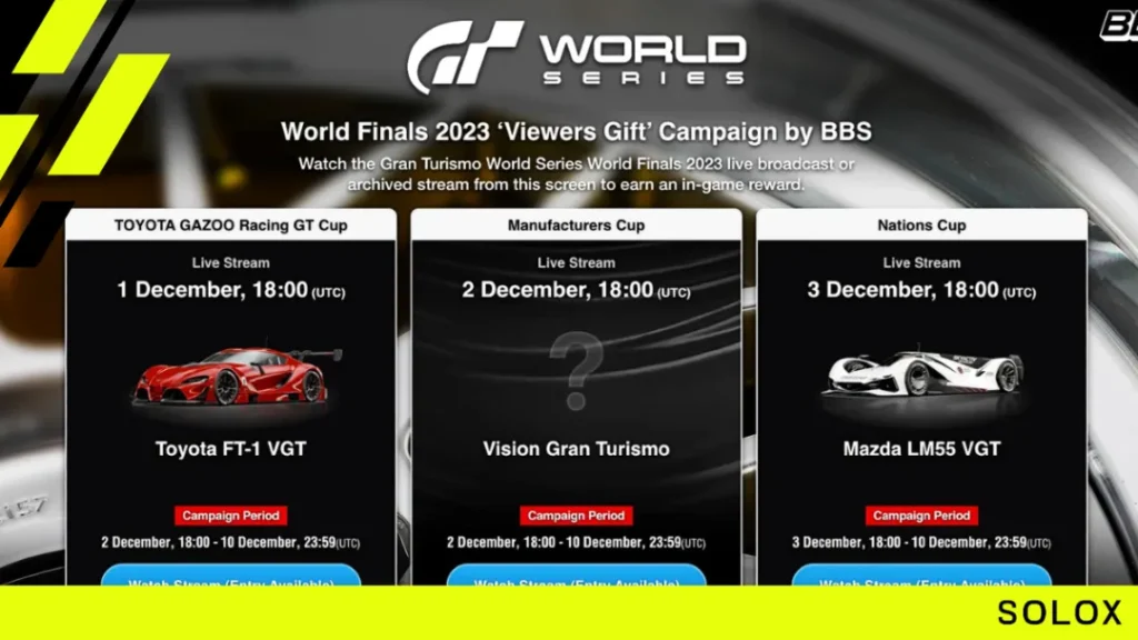 Experiencing the Thrill of GT7 World Finals