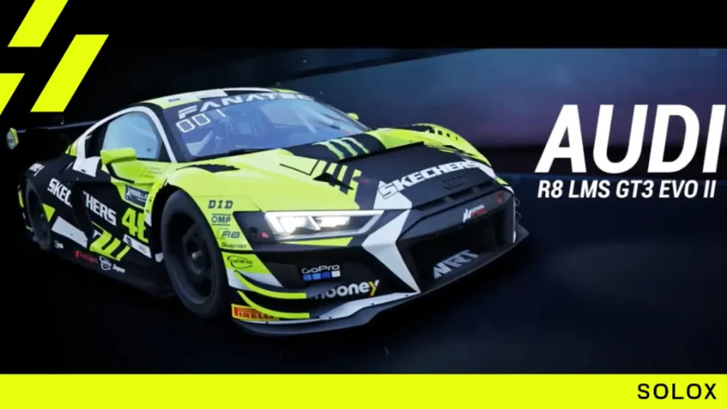 Audi R8 GT3 EVO II: Dominating High-Speed Tracks at Snetterton