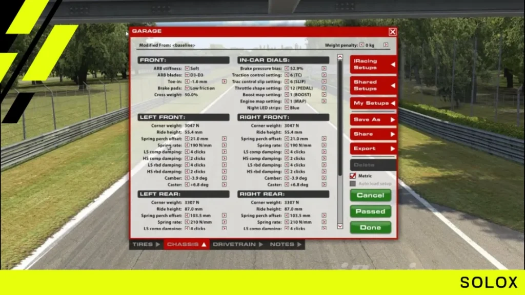 Adjusting RAM and VRAM Settings in iRacing