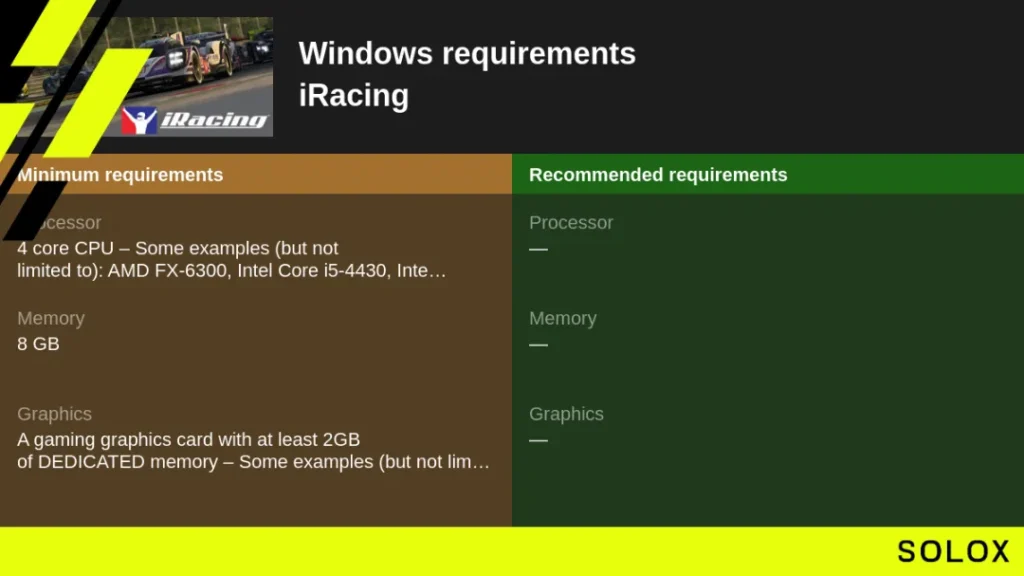 System Requirements and Membership Options