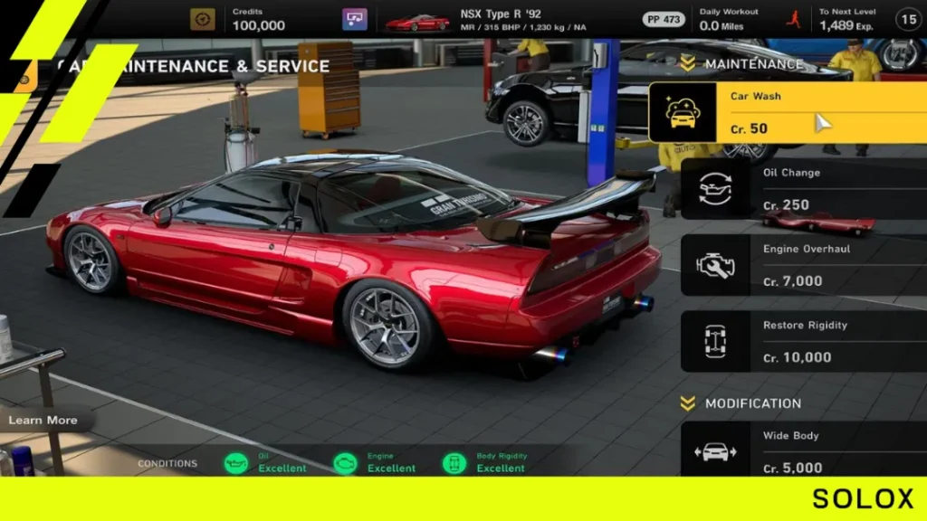 In-Depth Customization in Gran Turismo 7