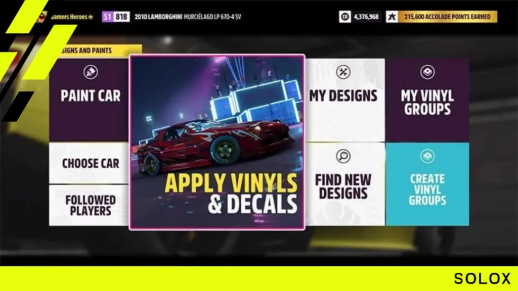 Customizing Your Forza Horizon 5 Garage