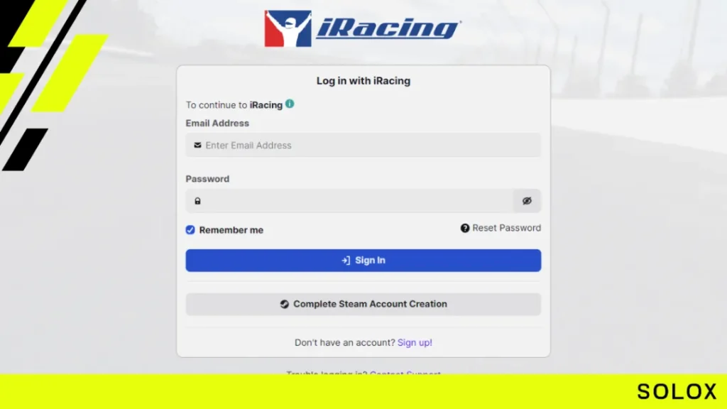 Troubleshooting Tips for Logging Into iRacing with Steam