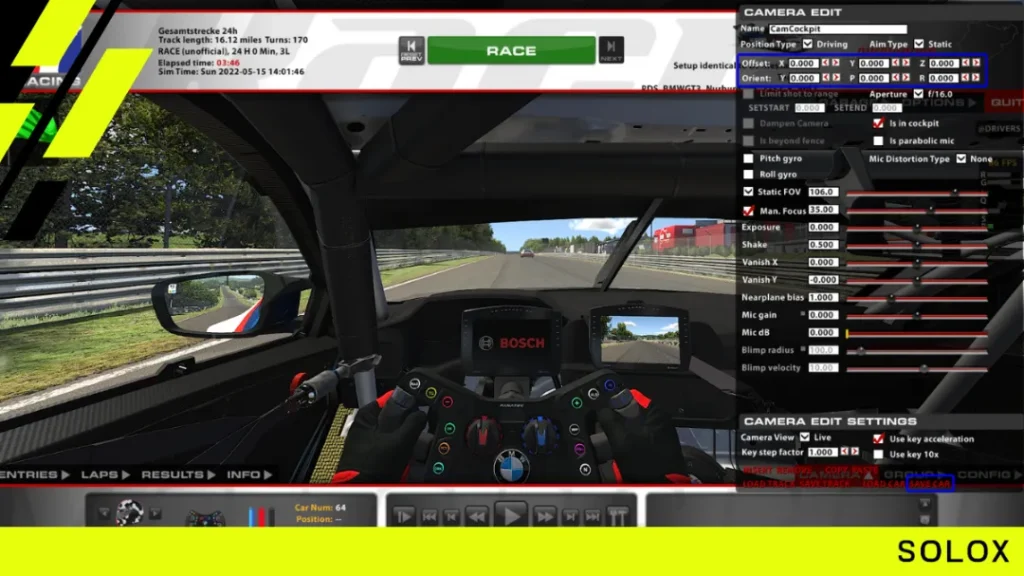 How to Access Information in iRacing