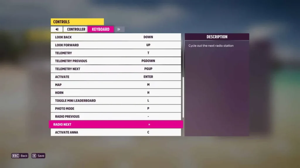 Adjusting Radio on PC FH5