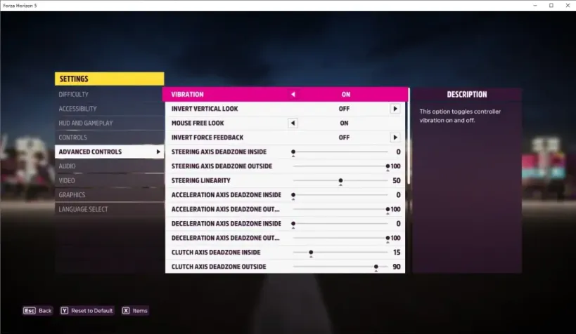 Advanced Controls for Precision FH5
