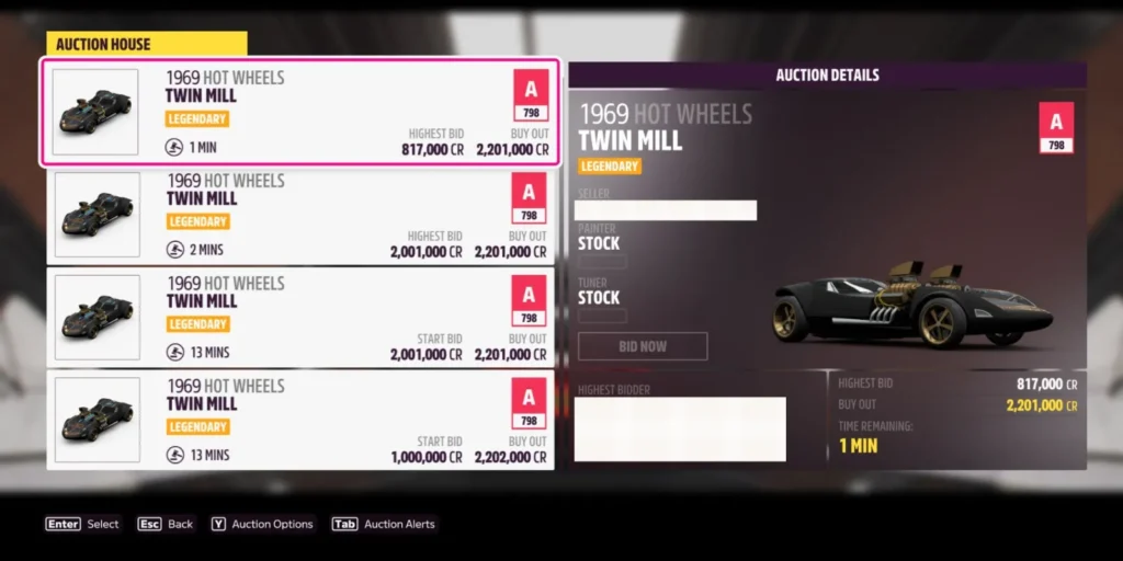 Auction House A Direct Approach FH5