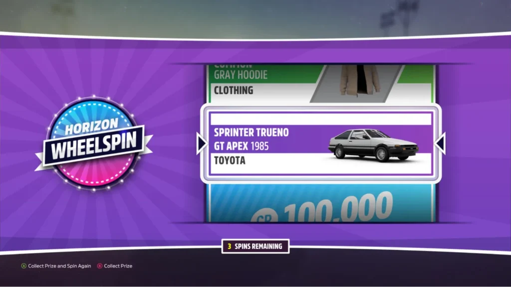 Forza Horizon 5 Wheelspins and Super Wheelspins FH5