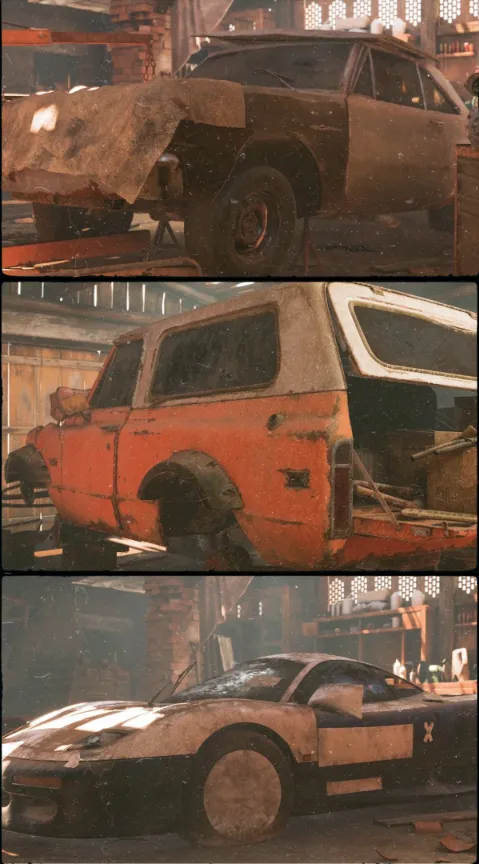 Notable Barn Find Cars FH5