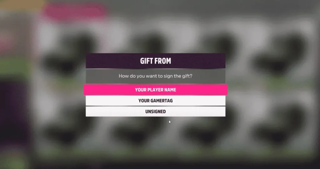 How To Gift Cars To Friends In Forza Horizon 5