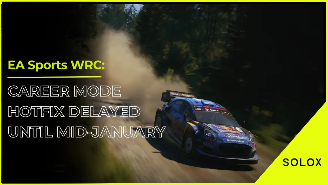 EA Sports WRC: Career Mode Hotfix Delayed Until Mid-January