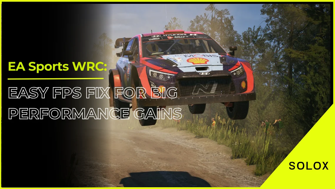 EA Sports WRC: Easy FPS Fix for Big Performance Gains