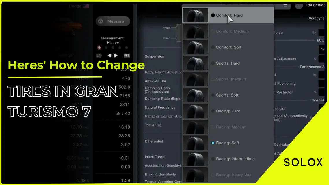 Heres' How to Change Tires in Gran Turismo 7