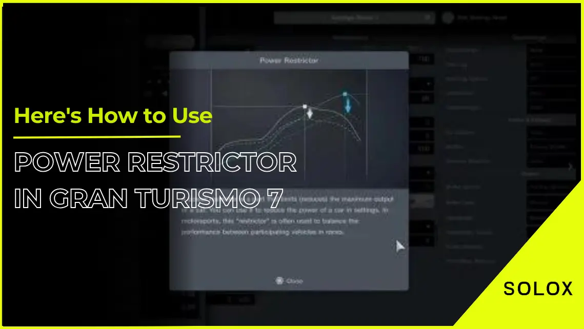 Here's How to Use Power Restrictor in Gran Turismo 7