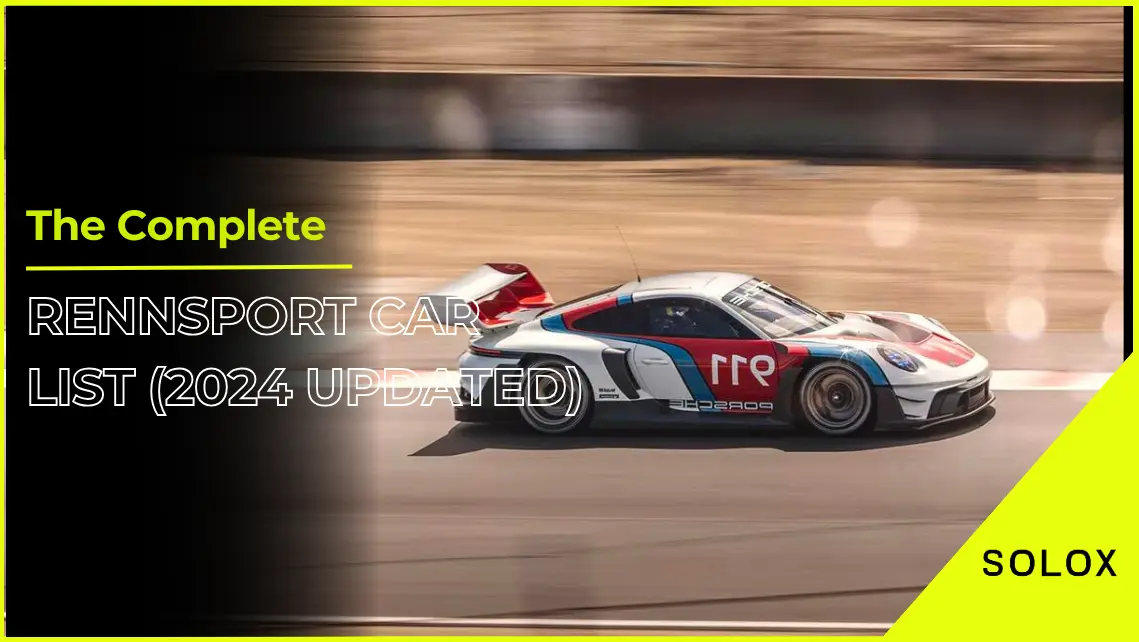 The Complete Rennsport Car List (2024 Updated)