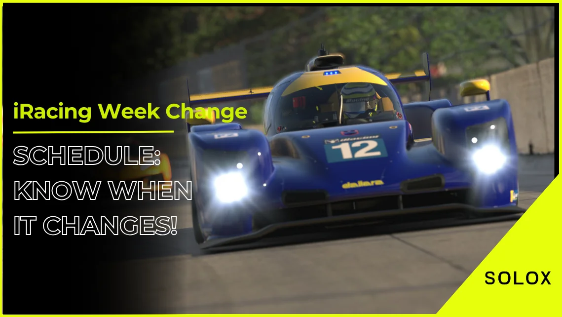 iRacing Week Change Schedule: Know When it Changes!
