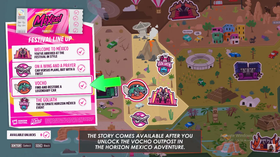 Story Mode Exclusive The Vocho FH5