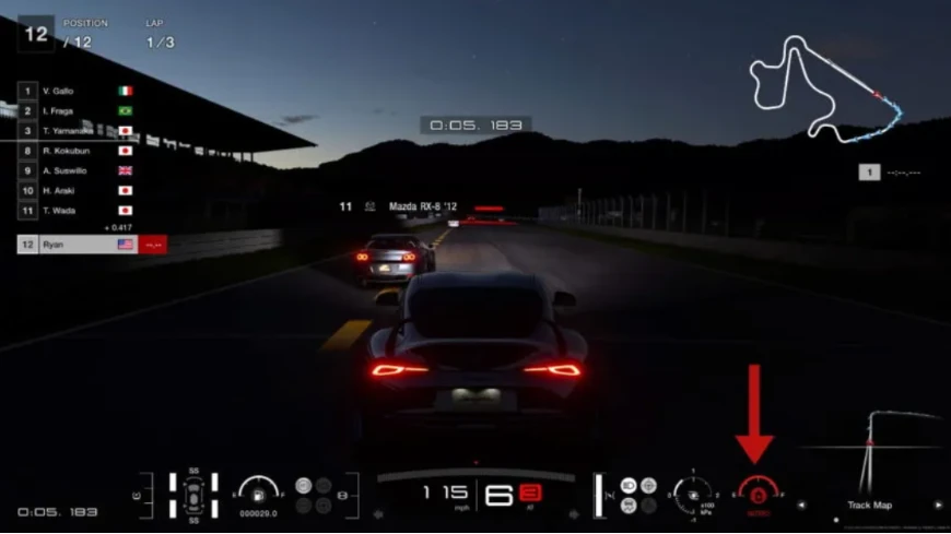 Using Nitrous in Races GT7