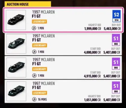 Utilizing the Auction House and In-Game Economy FH5