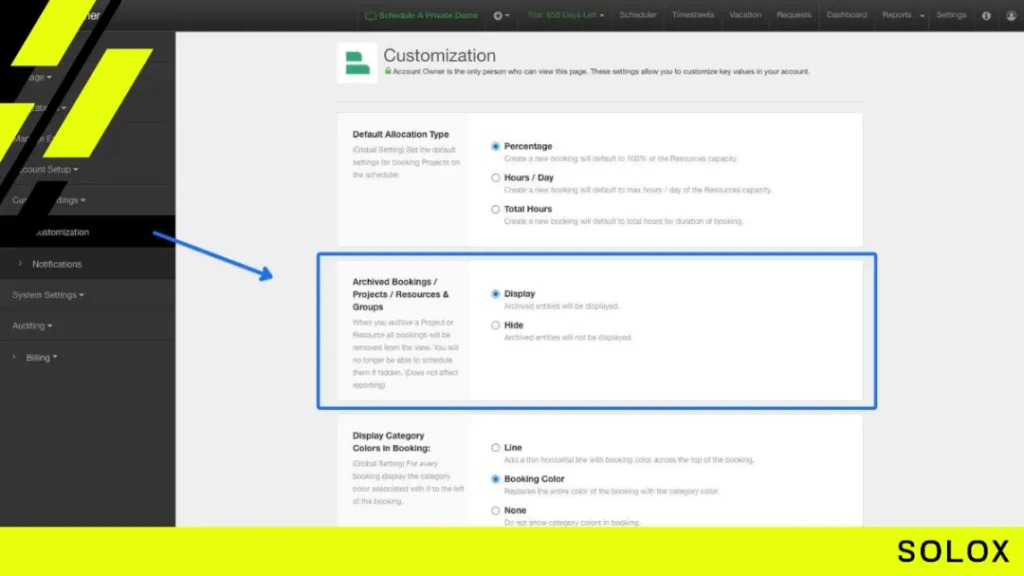 Customizing Hub Package Settings