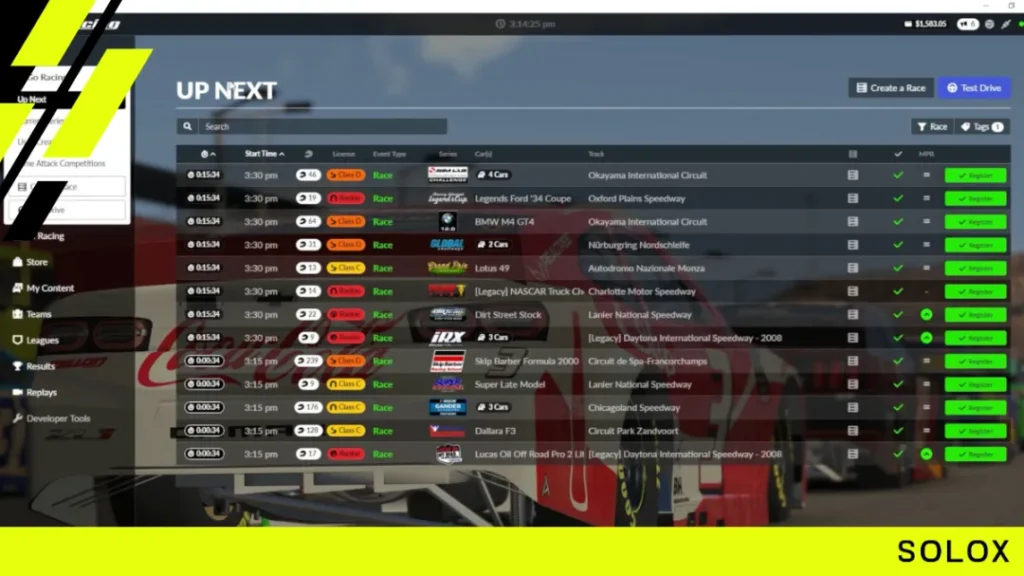 Understanding iRacing's Content Access Policy