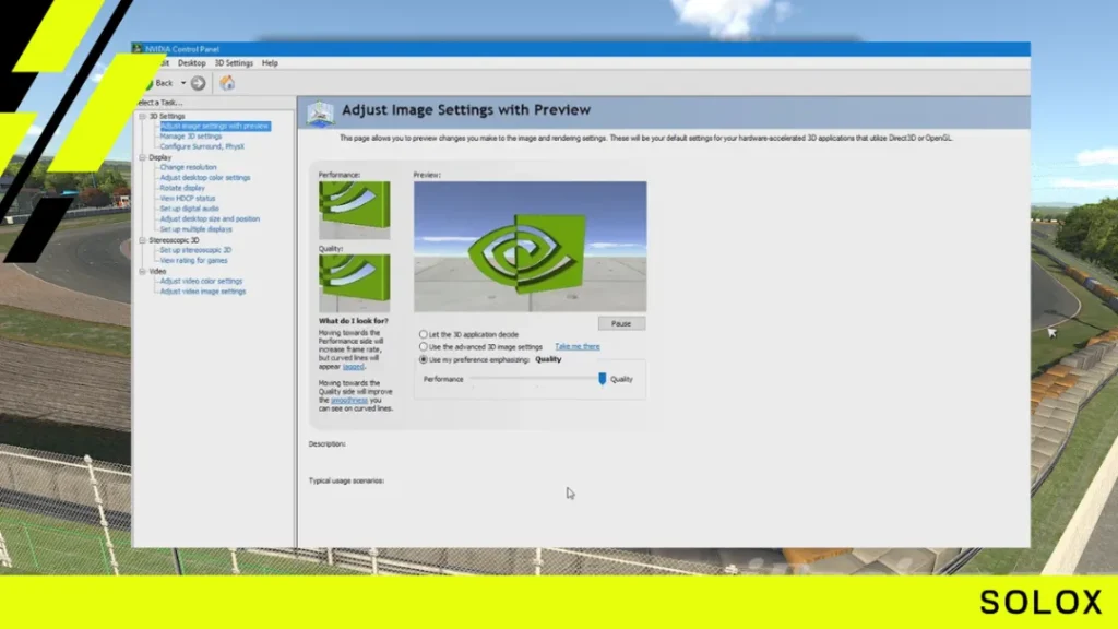 Accessing the NVIDIA Control Panel