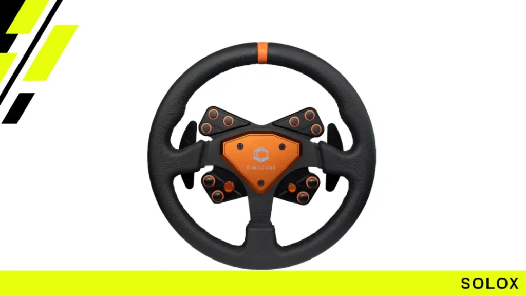 What is the steering range of Simucube?