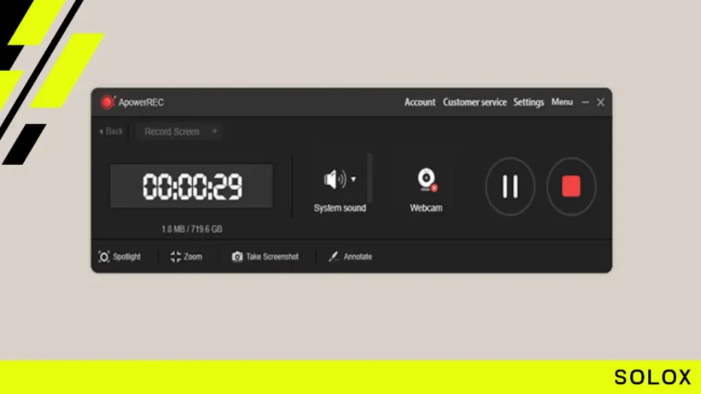 Stopping and Saving Your Recording