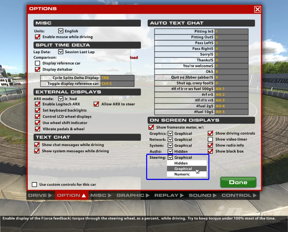 Optimizing In-Game Settings and Computer Performance iRacing