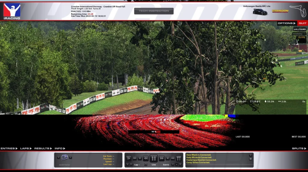 Why Wont The Painting Wheel Not Show On iRacing