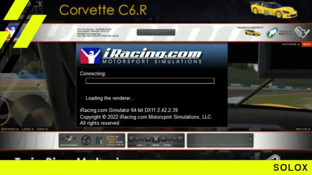 Launching iRacing and Accessing Session Options