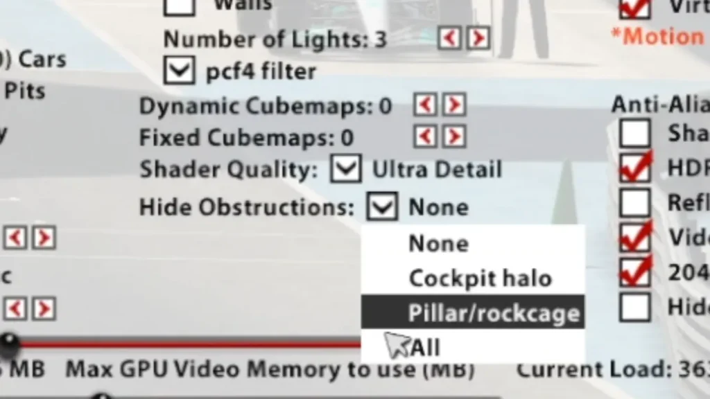 Disabling the Halo Display