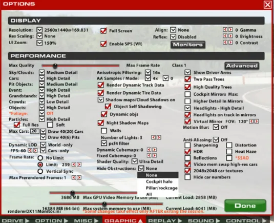 How To Turn Off Halo In iRacing