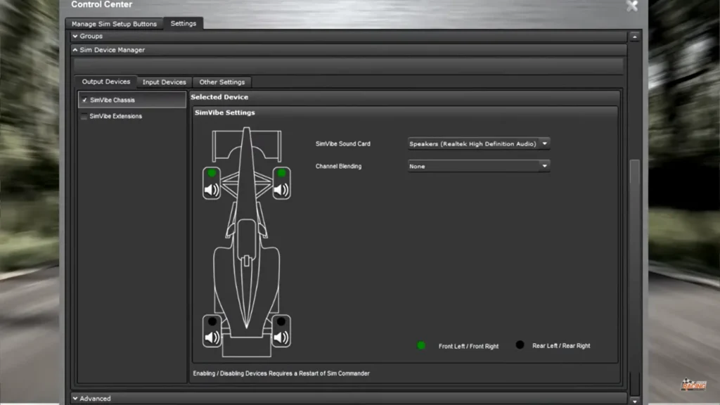 Calibrate Transducers iRacing
