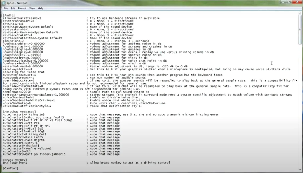 Open App.ini File