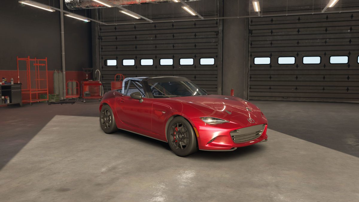Mazda MX5 ND Cup race car in Assetto Corsa EVO