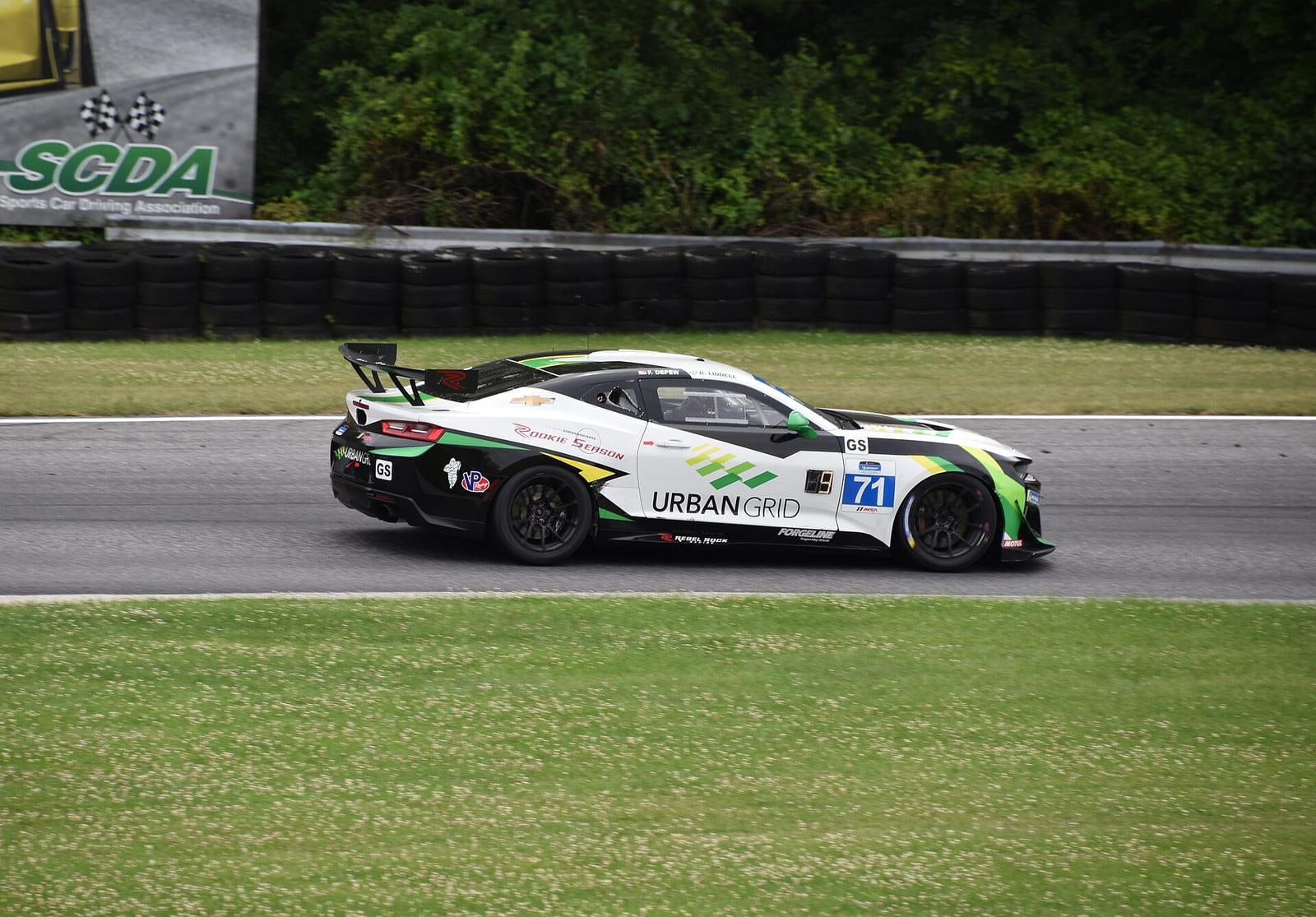 Chevrolet Camaro GT4.R on track